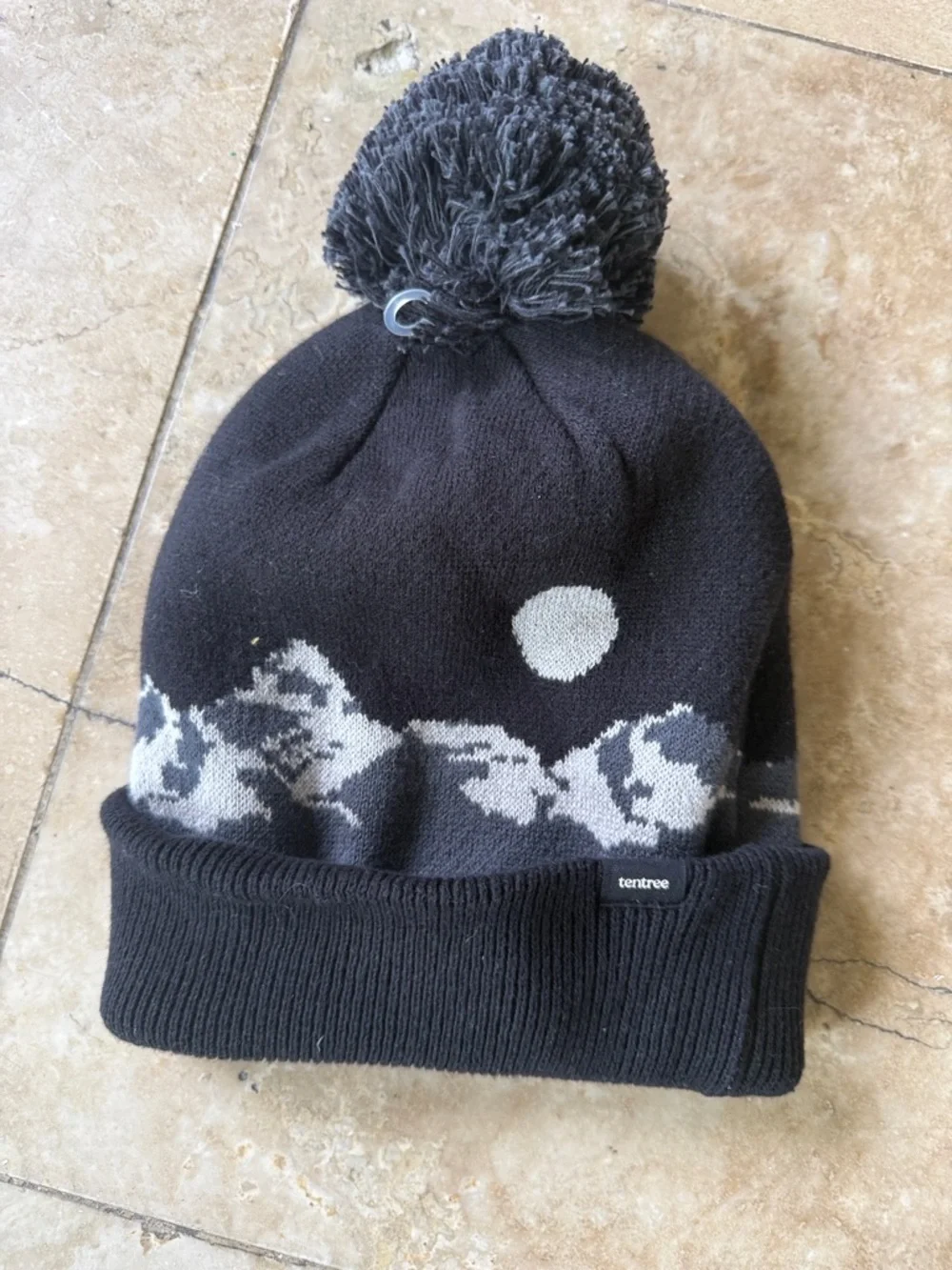TENTREE winter cap black NWT 100% organic cotton